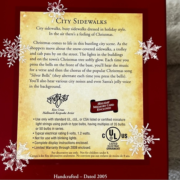 Vintage Hallmark Keepsake Ornaments Music Light and Motion Series - Picture 8 of 10